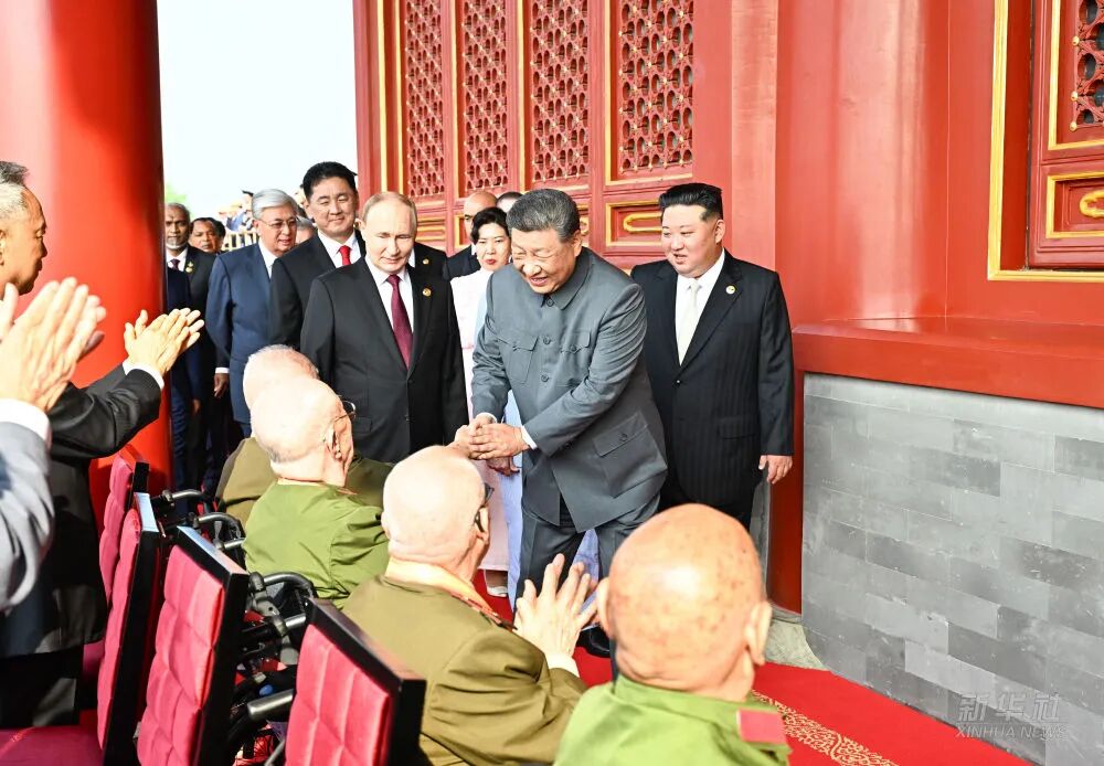 高清大图!习近平出席纪念抗战胜利80周年大会(图6) 6a.jpg