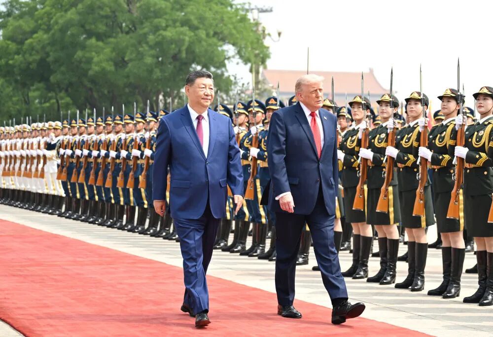 图讯|习近平为美国总统特朗普举行欢迎仪式(图5) 5.jpg