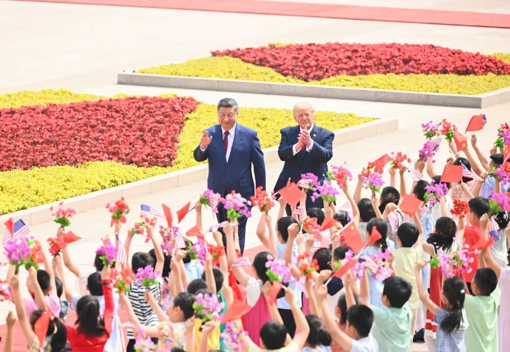 图讯|习近平为美国总统特朗普举行欢迎仪式(图11) 10.jpg