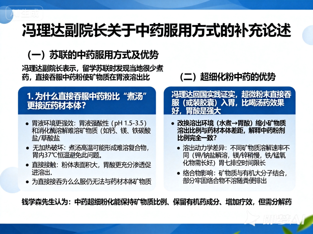 信手笔记(二十三):钱老与冯理达探讨的中药真相:汤液里的矿物质,到底能溶出多少?(图2) 信手笔记(二十三):钱老与冯理达探讨的中药真相:汤液里的矿物质,到底能溶出多少?(图2)