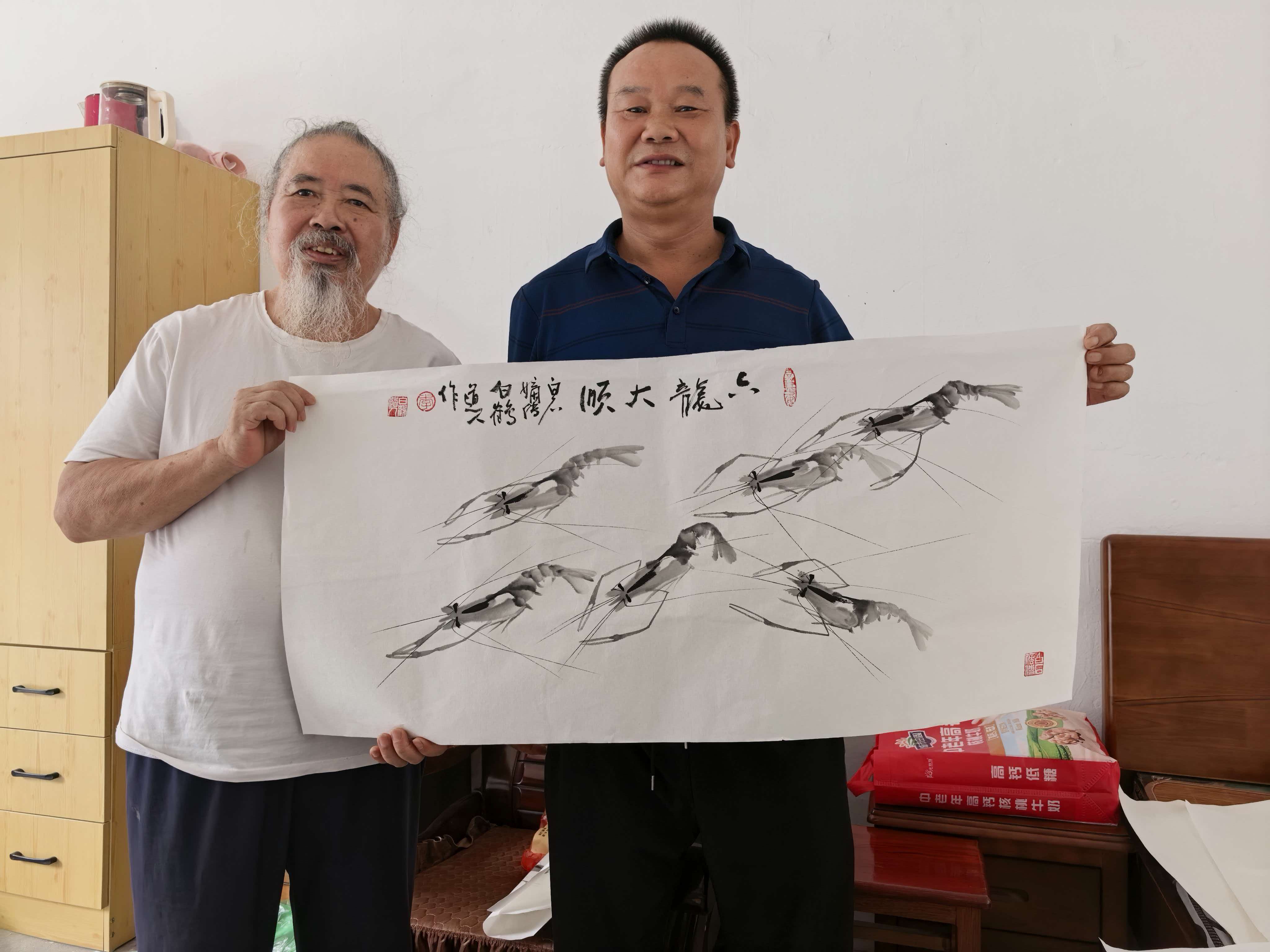 隐藏在天台白鹤殿的传奇画家(图3) 3.jpg